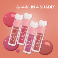 Seven Seas Cheek Bloom Liquid Blusher | Long Lasting and Highly Pigmented | Liquid Blusher and Lip Gloss (01-Copper Cheeks, 02-Chic Pink, 03-Rosy Cheeks, Pack of 3)