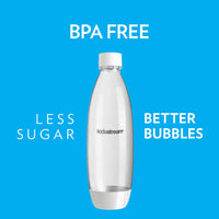 sodastream 0.5L Twin Pack Dishwasher Safe Slim Bottle (Black) Dishwasher Safe Black 0.5L Pack of 2