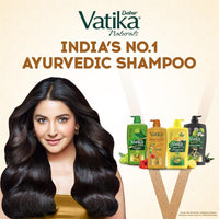 Dabur Vatika Ayurvedic Shampoo - 1L | Damage Therapy | With Power of 10 ingredients for solving 10 hair problems| No Parabens | For all hair types