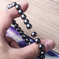 WRCXSTONE Natural 8mm Gorgeous Semi-Precious Gemstones Healing Crystal Stretch Beaded Bracelet Unisex 3 Pieces a Set