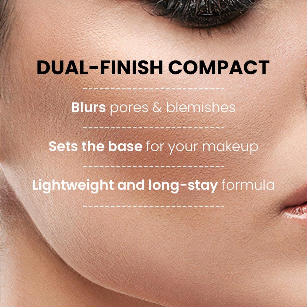 Lakmé Absolute White Wet & Dry Compact Powder, Golden Light, Spf 17, Long Lasting Face Makeup For A Natural Glow -Foundation Powder For Women, 9 G