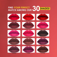 Glam21 Lip Seduction Non- Transfer Crayon Lipstick up to 12 Hours Stay | Lightweight & Longlasting|Creamy Matte | Smudge Proof - 2.8gm|Purple Mousse|12