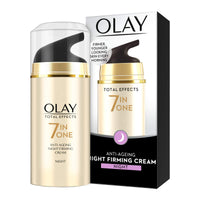 Olay Night Cream Total Effects 7 in 1, Anti-Ageing Moisturiser, 20g And Olay Day Cream Total Effects 7 in 1, Anti-Ageing SPF 15, 20g
