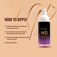 Shryoan HD Studio Fix Foundation | Full Matte Coverage & Waterproof with Long Lasting Concealing Formula| For Daily Use (55g)