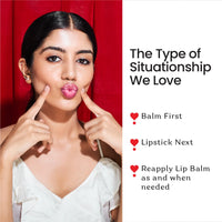 Color Cupid 2 in 1 Tinted Lip Balm + Liquid Lipstick | Intense color pay off & moisturization | Infused with Hyaluronic Acid & Jojoba Oil | Friends with Benefits | Nude & Play