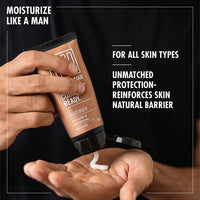 Yaan Man Gel Moisturizer for Men, 80g | Anti-Ageing & Anti-Pollution | Hydrating and Light Weight, Non Sticky | With Peptides and Reshi Mushroom
