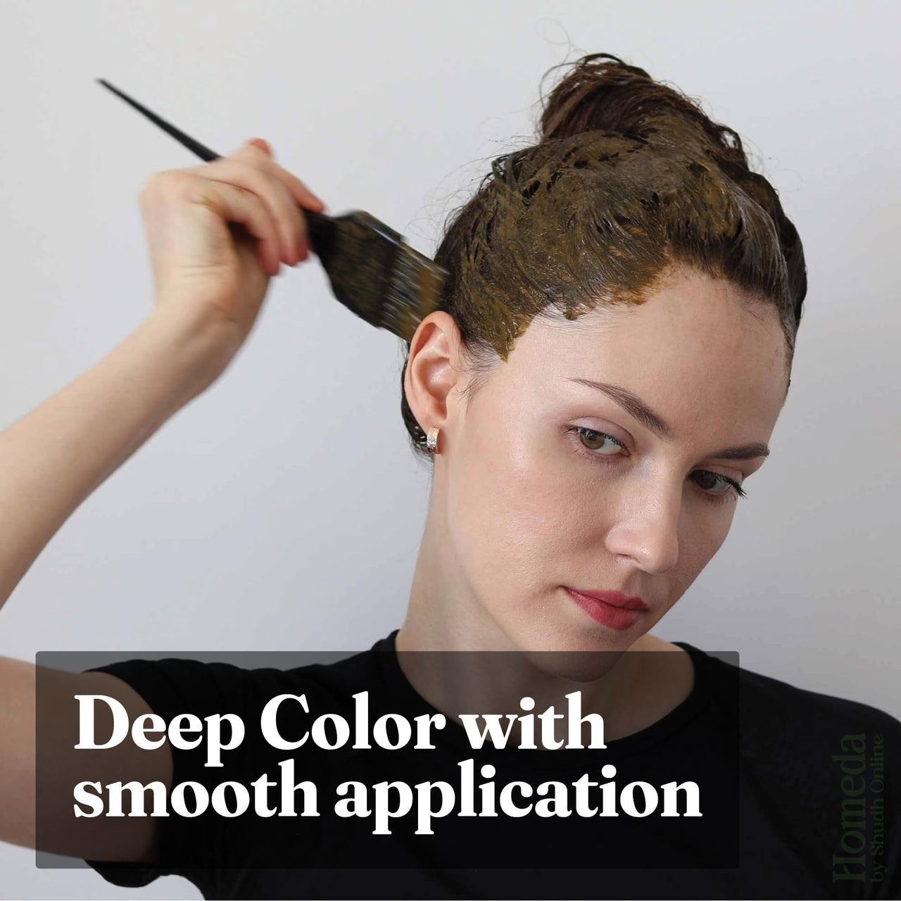 Shudh Online Indigo Powder Organic for Hair Black Colour (500 Grams), Natural Avuri Leaf Powder, Neela Amari, Neel Patti, Neela, Neelamari, Neelayamari, Indico. for face