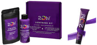 2.Oh! Italian- Violet Hair Color DIY Kit | Semi Permanent Hair Color + Hair Bleach for Hair Color | Hair Highlights for Women & Men | Hair Bleach with Plex & Argan oil| Lightening Kit