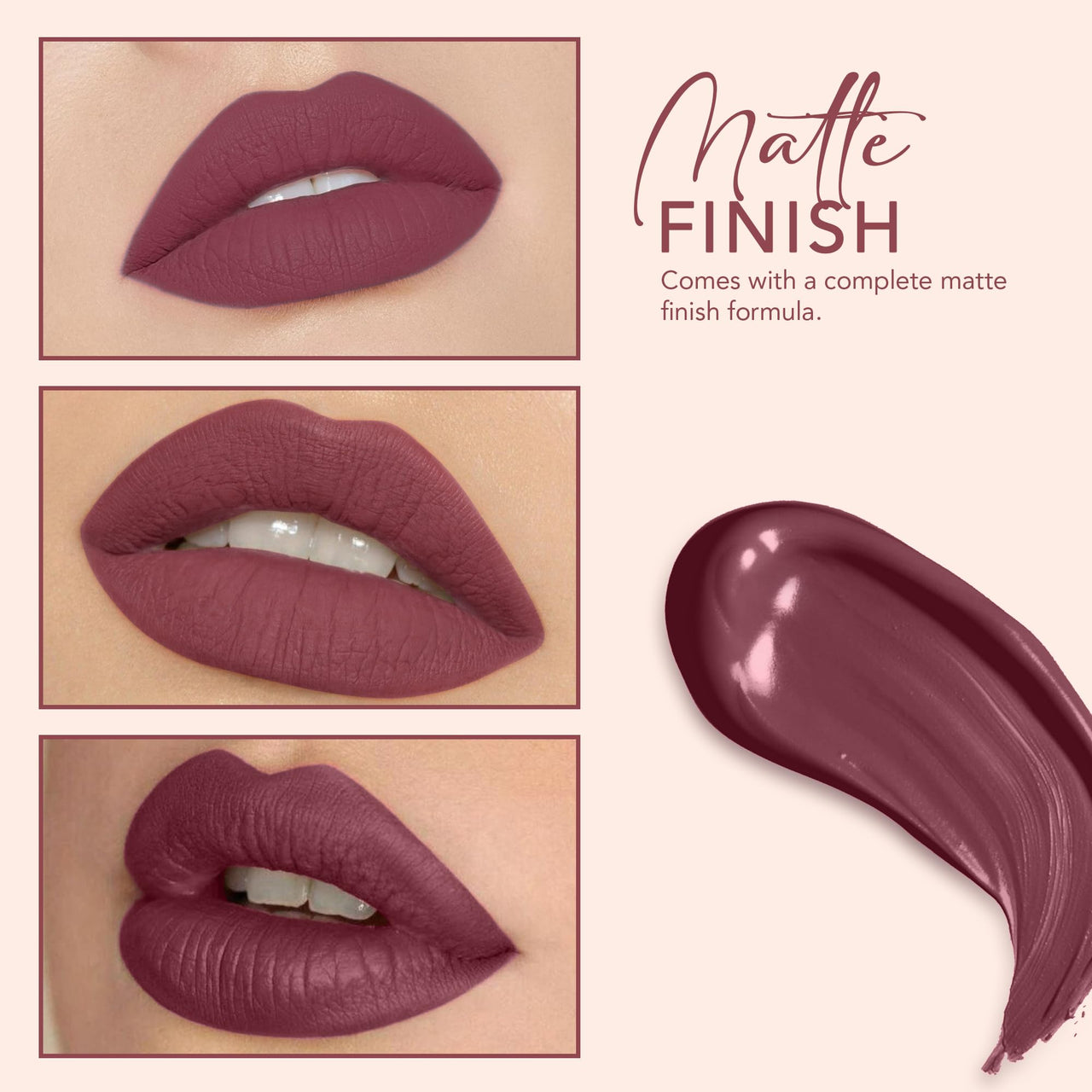 Carlton London Liquid Matte Chuffed Kiss Mocha Me Lipsticks |Enriched with Vitamin E, Avocado Oil | Matte Finish, Non-Sticky and Non-Drying | Upto 12 Hrs- 3ML (Overdrive)