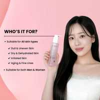 Mirabelle Korea Hong Ssal Red Rice Deep Cleansing Face Wash for Glowing Skin 150 ML | cleanser for women & men | Korean Skin Care