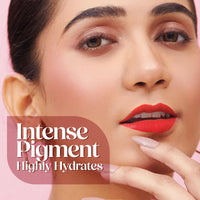 Hilary Rhoda Matte Minis Lipstick | Infused with Vitamin E, Jojoba Oil & Rosehip Oil | 12-Hour Stay | Smudge-Proof & Waterproof Lipstick | Non-Sticky | Set of 6 | 1.2 ml