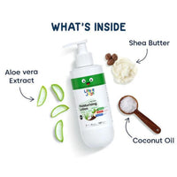 Little Joys Moisturising Body Lotion (200ml) | With Aloe Vera Extract, Shea Butter & Coconut Oil | Relieves Dryness, Irritation & Nourishes Skin | Paraben & Sulfate Free