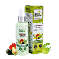 Nature Nuskha Protein Rich Hair Growth Oil with Rosemary, Avacado Oil & Vitamin E | Hair Fall Control, Anti Dandruff & Damaged Hair Repair Formula, Non-Sticky, No Paraben, for Women & Men, 100ml