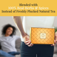 The Tea Heaven | 6 Assorted Teas Gift Box, Set Of 6 Unique Teas | Kashmiri Kahwa | Saffron Masala Chai | Lemongrass Green Tea | Mint Green Tea | Turmeric Herbal, Loose Leaves, 516 Gm