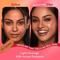 Dot & Key Strawberry Dew Tinted Sunscreen SPF 50+ Pa++++ - 07 Caramel | Protection Against UA/UB | Broad Spectrum, Water & Sweat resistant | For All Skin Types | 50ml