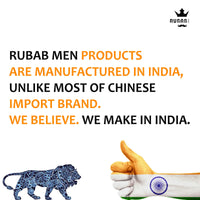 Rubab Men 4-in-1 Beard Kit for Men| Advance Beard Oil, Face & Beard Wash, Beard Brush & Wooden Beard Comb for Men| Daily Care of Beard or Amazing Gift Kit for Men