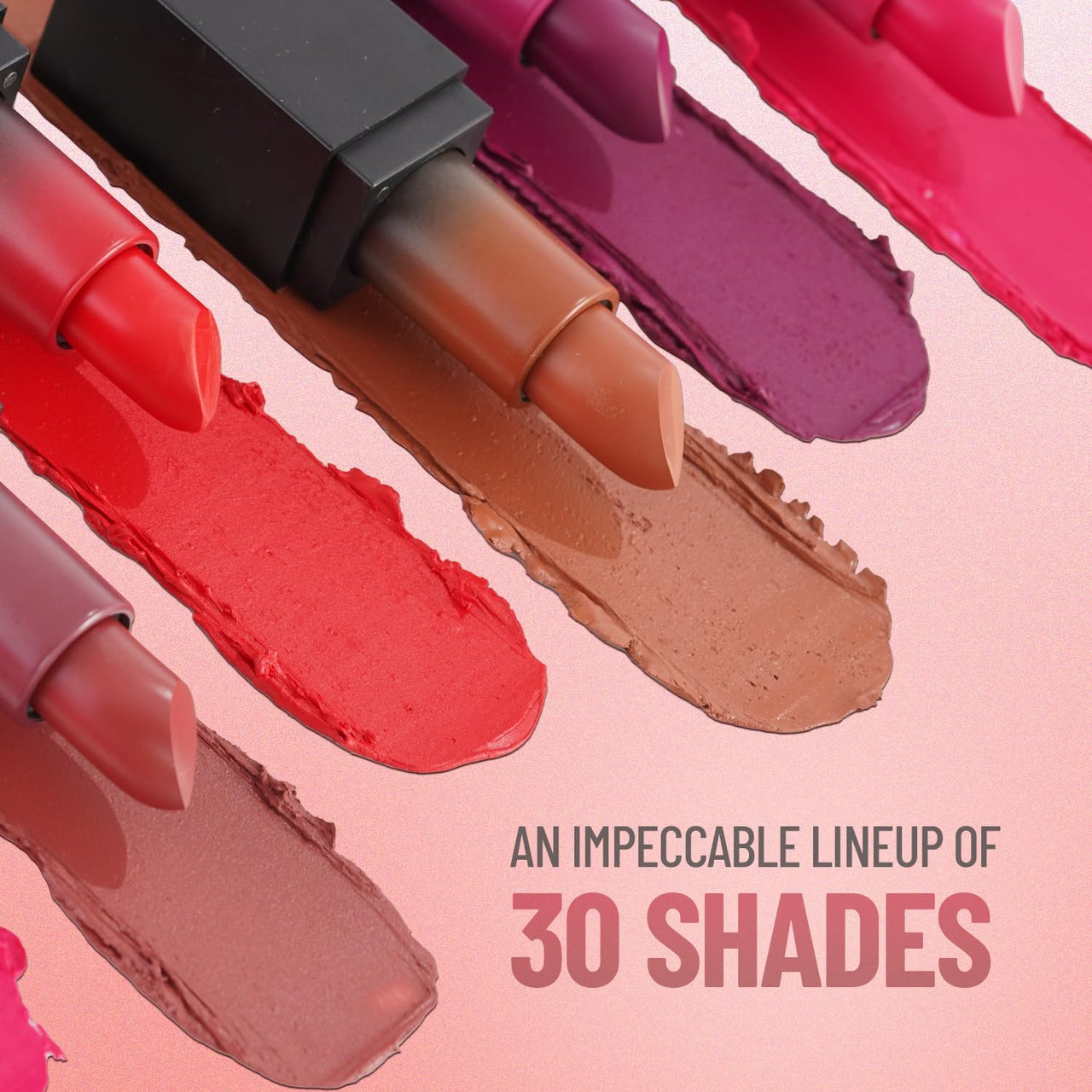 Swiss Beauty Hd Matte Pigmented Smudge Proof Lipstick | Creamy Matte Long Stay Lipstick | Mauve Blush, 3.4g