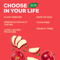 Joy Skin Fruits Moisturizing Cream With Apple, Jojoba & Almond Oil (500ml) | Quick Absorbing & Non Sticky Cold Cream for Face, Hands & Body | For Healthy, Soft & Glowing Skin