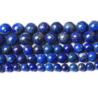 8mm 45PCS Natural Lapis Lazuli Gemstone Beads AAA+ Round Loose Stone Beads for Jewelry Making Crystal Energy Stone Healing Power DIY Gift Lapis Lazuli Stone 8mm