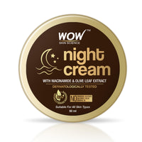 WOW Skin Science Repair & Restore Night Cream | Repairs Skin Damage| Hydrates and Nourishes Skin | Fights Skin Aging | Restores Skin Radiance