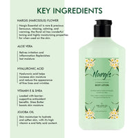 THE LOVE CO. Nargis Body Lotion - Nourishing Formula for Dry Skin - Women & Men - Enhanced with Jojoba Oil, Shea Butter, Vitamin E - 250Ml - Best for Daily Moisturizing