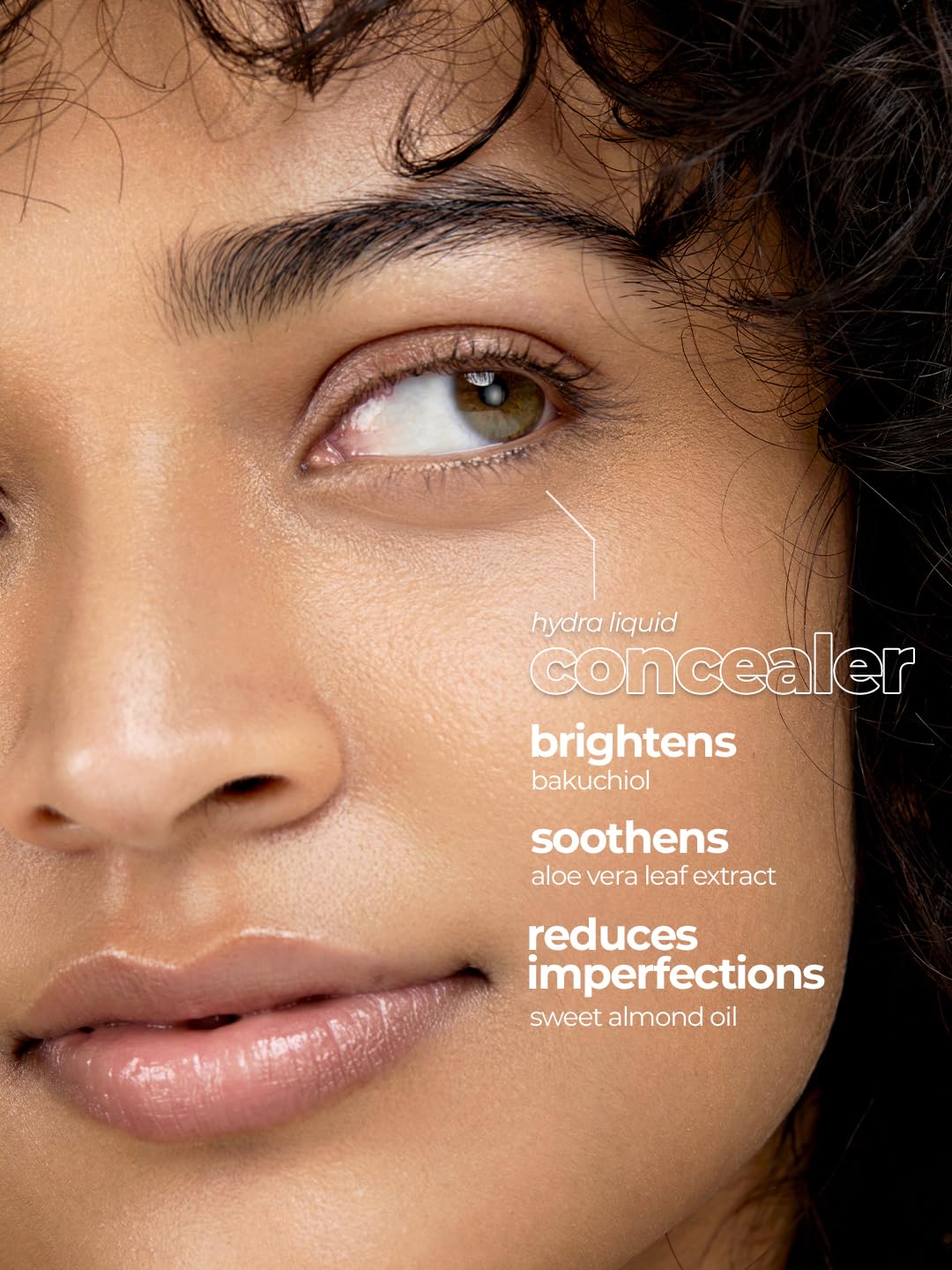 Ruby's Organics Concealer for Face Makeup - Light Weight, Full Coverage, Easily Blendable, Highly Pigmented, Oil Free - for All Skin Types - HC 1, 6.5ml