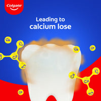 Colgate Strong Teeth Toothpaste, 800g (200g*4), India's No: 1 Toothpaste Brand, Calcium-boost Tooth Paste for 2X Stronger Teeth, Whitens Teeth, Fresh Breath & Prevents Cavities (Combo Pack Offer)