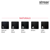 Streax Professional Argan Secrets Permanent Hair Colourant Cream - Natural Black 1 (Enriched with Argan Oil) For All hair types ; 90 gm