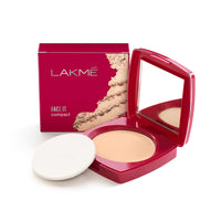 Lakmé Perfecting Liquid Foundation, Marble, Waterproof Full Coverage Long Lasting - Light Oil Free Face Makeup With Vitamin E, Dewy Finish Glow, 27ml & Face It Compact, Marble, 9g