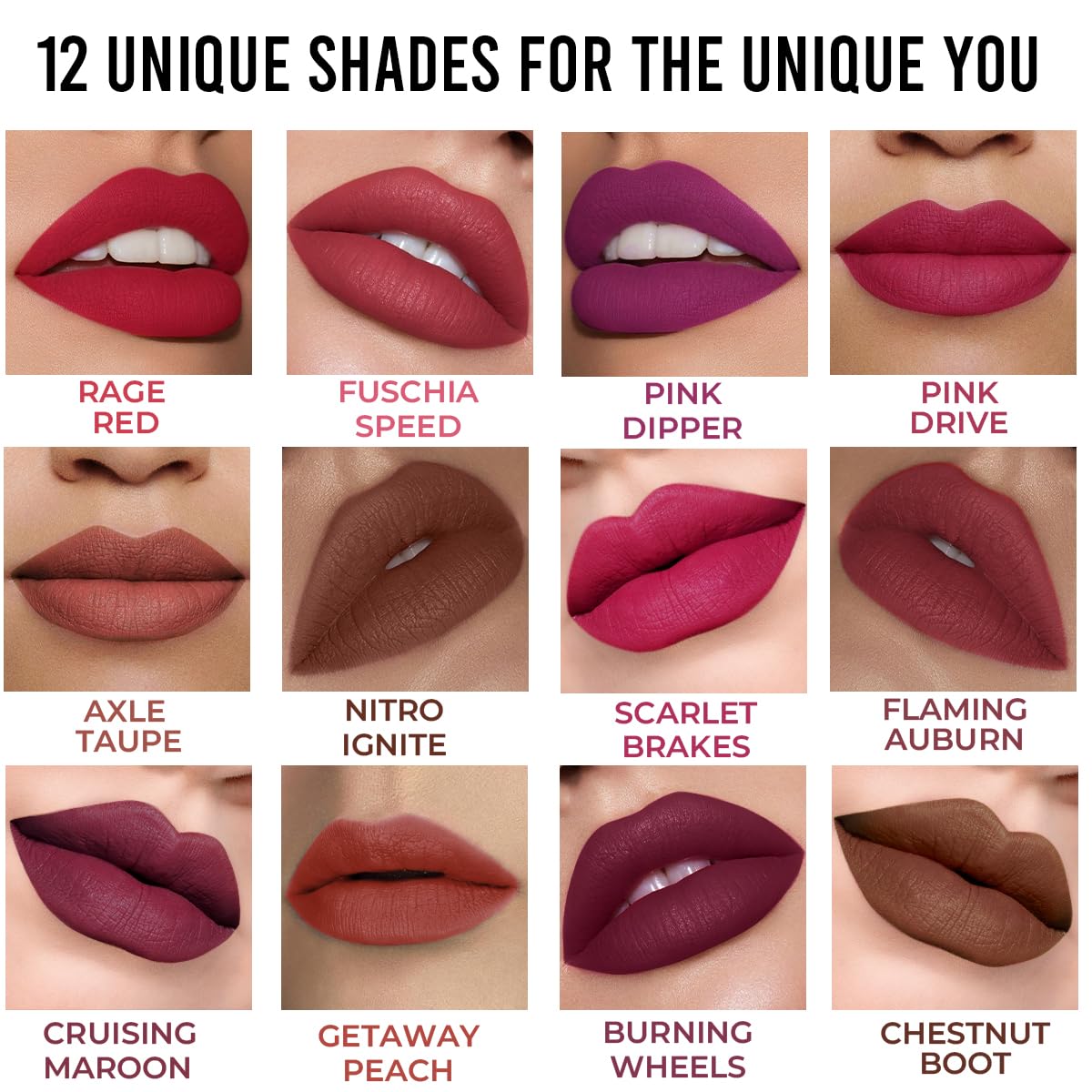 Insight Cosmetics Soft Lip Crème | High-Pigment, Long-Lasting, Transfer-Proof Matte Lip Color | Enriched with Niacinamide for Brighter Lips | Lightweight, Non-Sticky, Vegan & Cruelty-Free (Cruising Maroon, 6 gm)