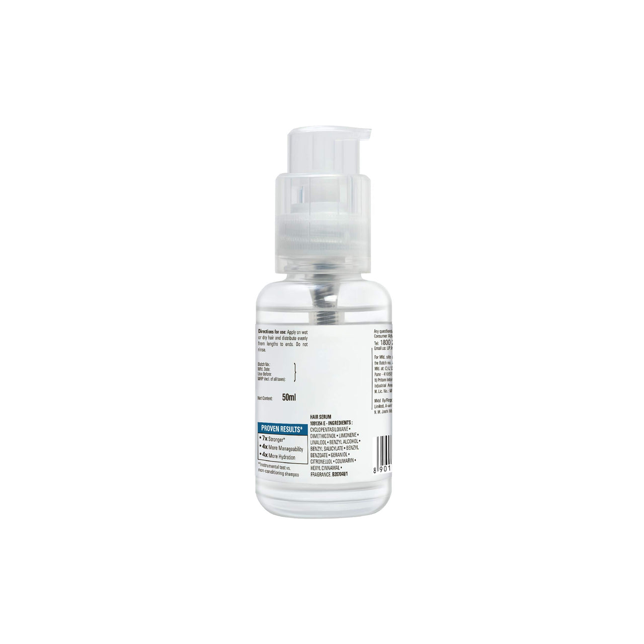 L'OREAL PROFESSIONNEL PARIS Absolut Repair Shampoo With Protein And Gold Quinoa For Dry And Damaged Hair, Serie Expert, 300Ml & Xtenso Care Serum 50 Ml, For Straightened Hair