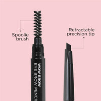 ZM Zayn & Myza Eye Makeup Combo | Wow Brow Eyebrow Pencil (Deep Brown), Blink It Mascara & Gel Kajal (Black) | Waterproof and Smudge proof (3 Items in the set)