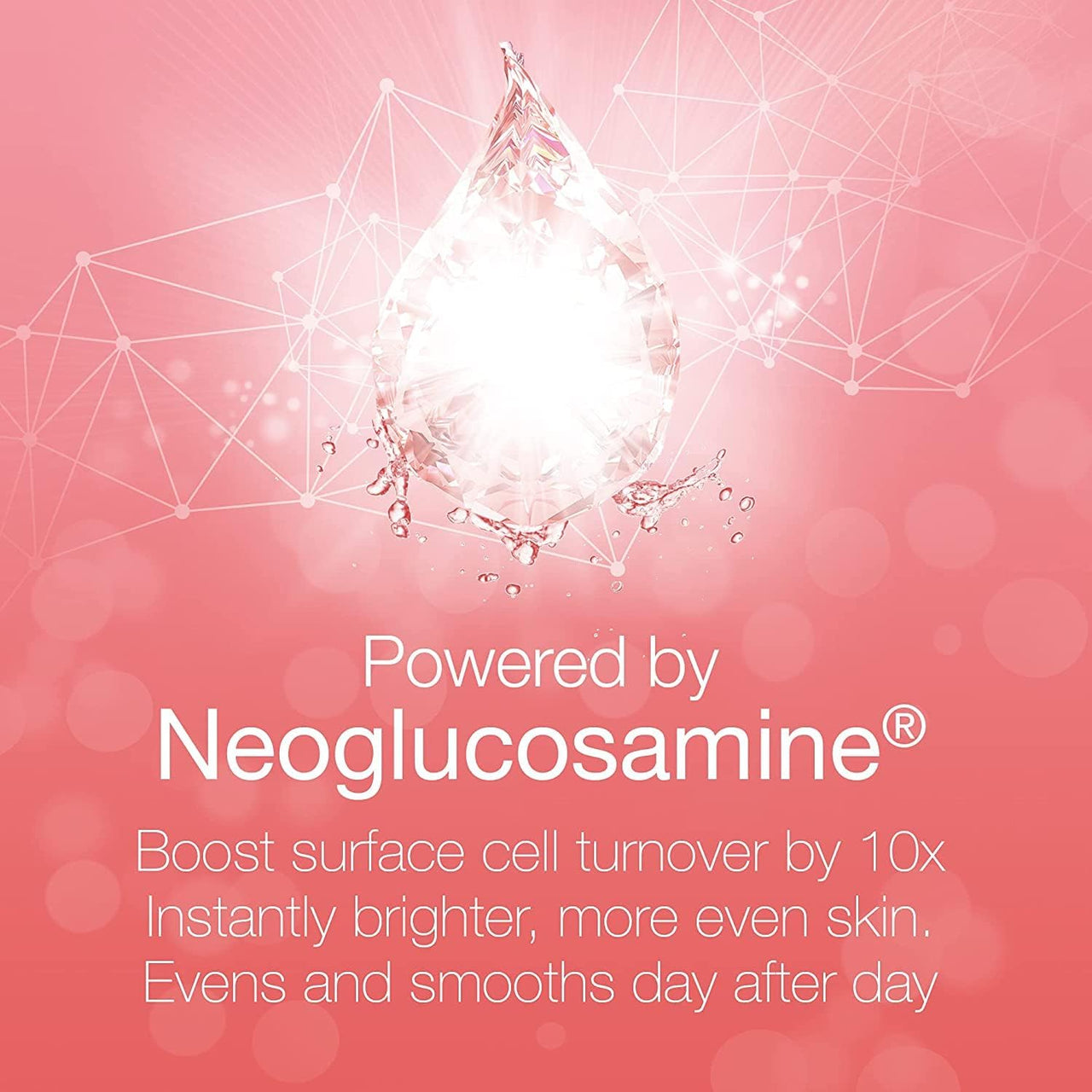 Neutrogena Bright Boost Resurfacing Micro Polish Facial Exfoliator with Glycolic and Mandelic AHAs, Gentle Skin Resurfacing Face Cleanser for Bright & Smooth Skin, 2.6 fl. oz 75ml