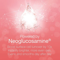 Neutrogena Bright Boost Resurfacing Micro Polish Facial Exfoliator with Glycolic and Mandelic AHAs, Gentle Skin Resurfacing Face Cleanser for Bright & Smooth Skin, 2.6 fl. oz 75ml