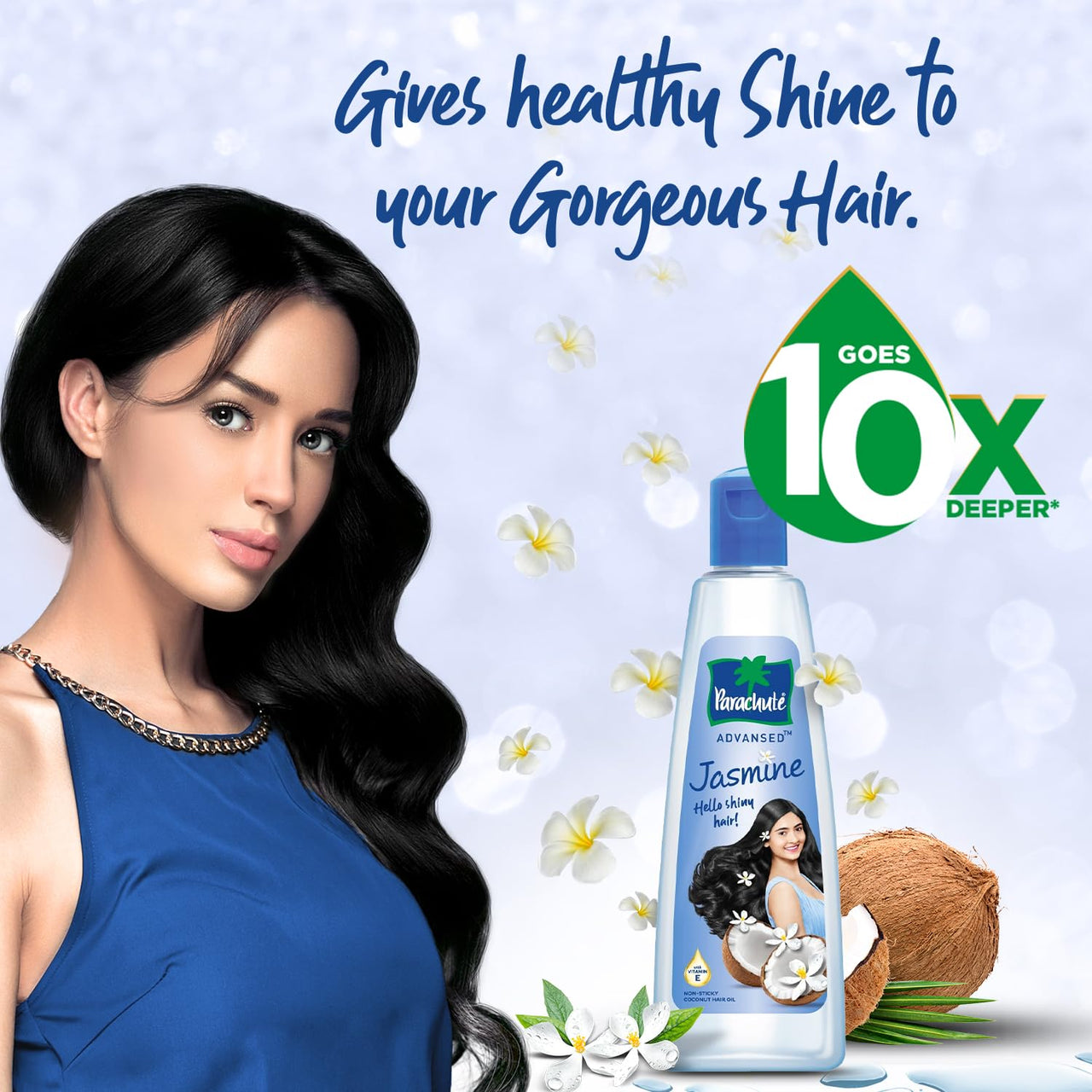 Parachute Advansed Jasmine Coconut Hair Oil, 300 ml
