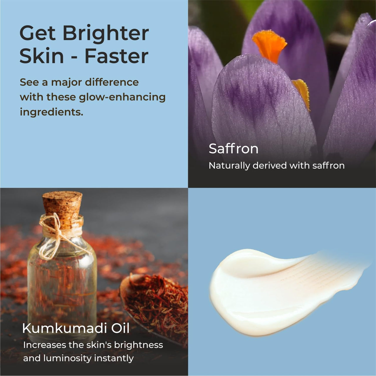 Auravedic Kumkumadi serum Sunscreen SPF 50 for oily skin,dry and combination skin Kumkumadi tailam face serum for glowing skin Brightening Serum for pigmentation and dark spot with kumkumadi oil