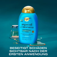 OGX Renewing + Argan Oil Of Morocco Hydrating Hair Conditioner, Cold-Pressed Argan Oil To Help Moisturize, Soften & Strengthen Hair, Paraben-Free With Sulfate-Free Surfactants, 385Ml,1 Count