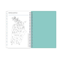 Blue Sky 2024 Weekly and Monthly Planner, January - December, 5