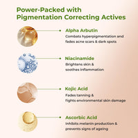 Naturali Pigmentation Corrector Moisturiser | With Superfoods Oat, Pea & Alpha Arbutin | Helps Fade Pigmentation | Evens Skin Tone & Lightens Dark Spots | Paraben-free | For All Skin Types | Best Dark Spot Corrector Moisturiser | 50ml