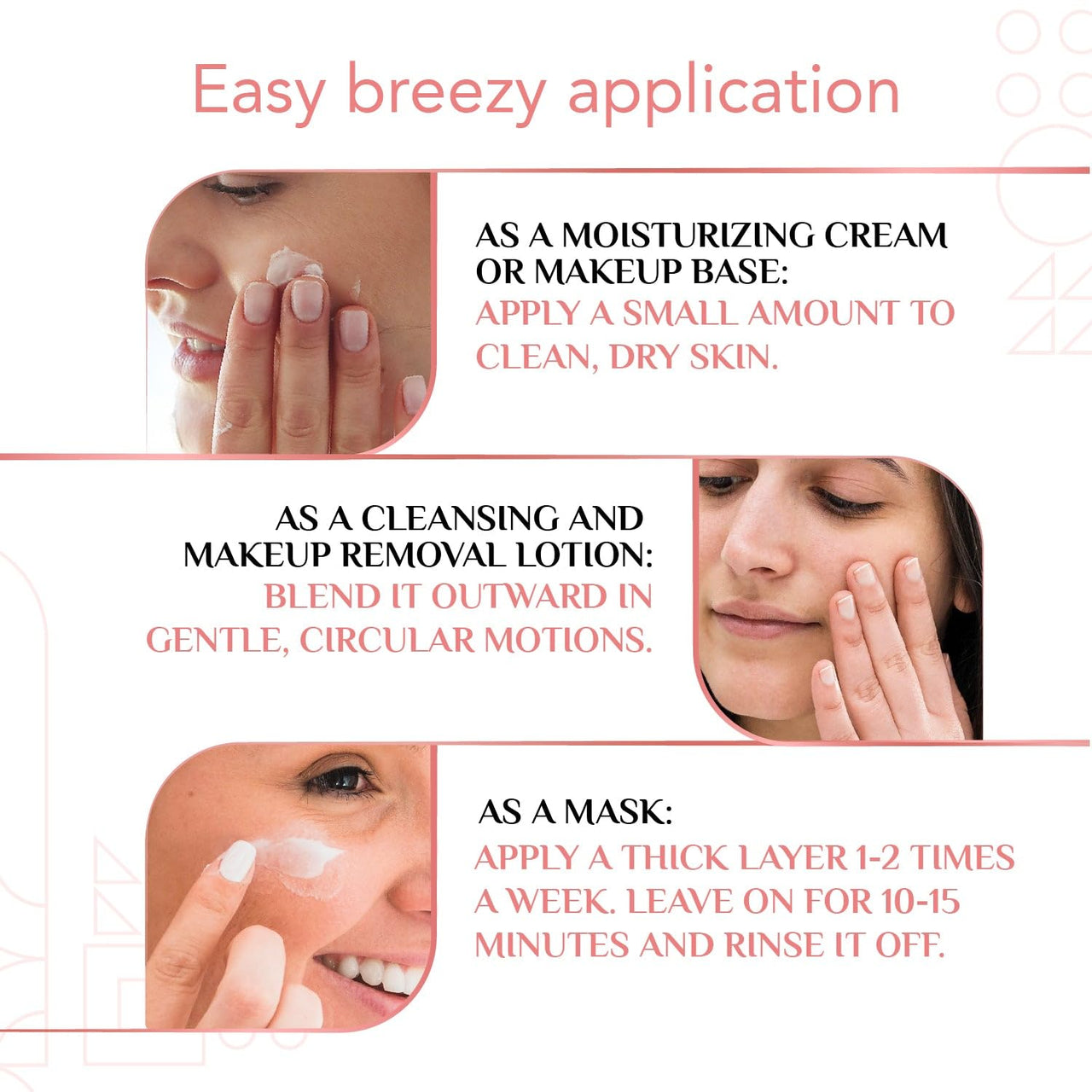 Mary Jo K Lait-Crème Concentré Pre-makeup Moisturiser, Multi-function Nourishing Cream, All Skin Types