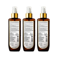 WOW Skin Science 100% Pure Castor Oil - Cold Pressed - For Stronger Hair, Skin & Nails - No Mineral Oil & Silicones, 200 Ml|Pack of 3