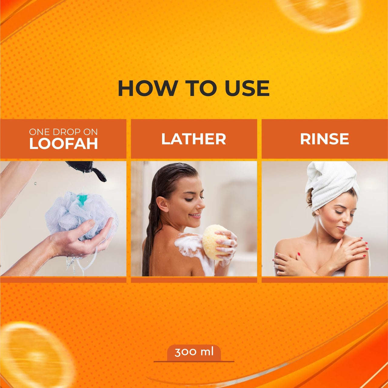 Elibliss Celebrity Brightening Body Wash with Niacinamide, Vitamin C & Licorice for Illuminates, Gently Exfoliates & Enhances Natural Glow | Daily Use Body Cleanser 300ml