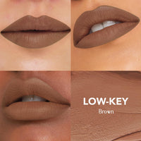 LoveChild Masaba Kiss My Sass Velvet Matte Lipstick (Brown), Intense Color, Transfer-Proof, Hydrating with Hyaluronic Acid, Long-Lasting & Lightweight, Smooth Glide Formula, Low-Key, 2.5ml