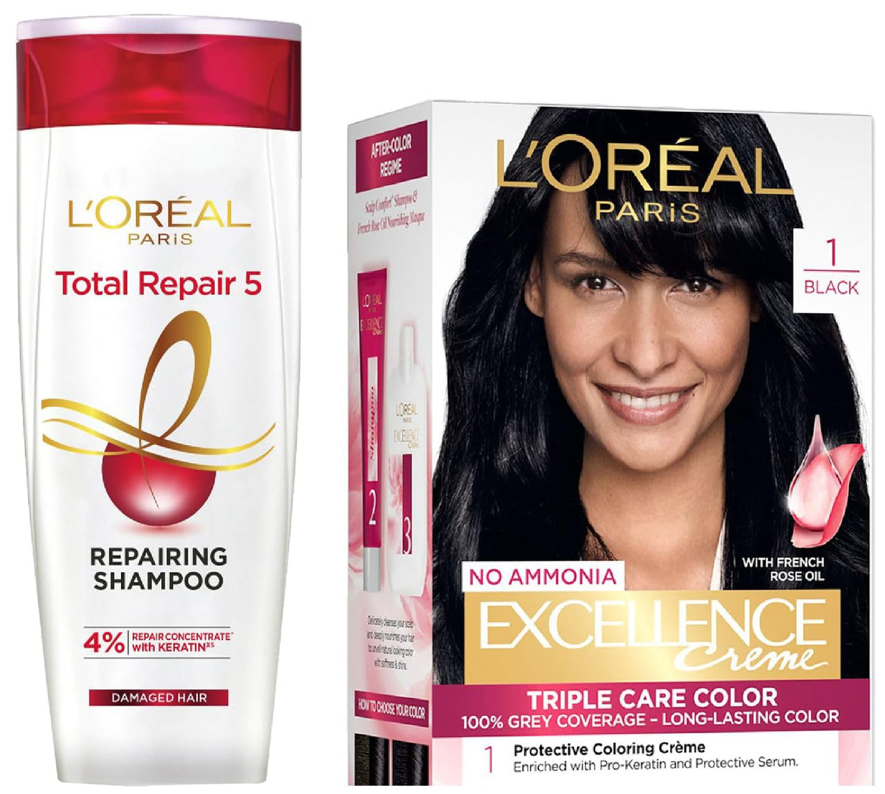 L'Oreal Paris Shampoo & L'Oréal Paris Permanent Hair Colour