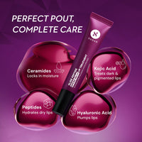 SUGAR Cosmetics Glide Peptide SPF50 PA+++ Lip Treatment | Infused Hyaluronic Acid, Ceramides & Vitamin E | Tinted Lip Balm | 10ml - 03 Berry Blast