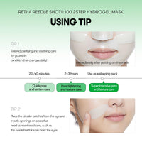 VT COSMETICS Reti-A Reedle Shot 100 2step Hydrogel Mask