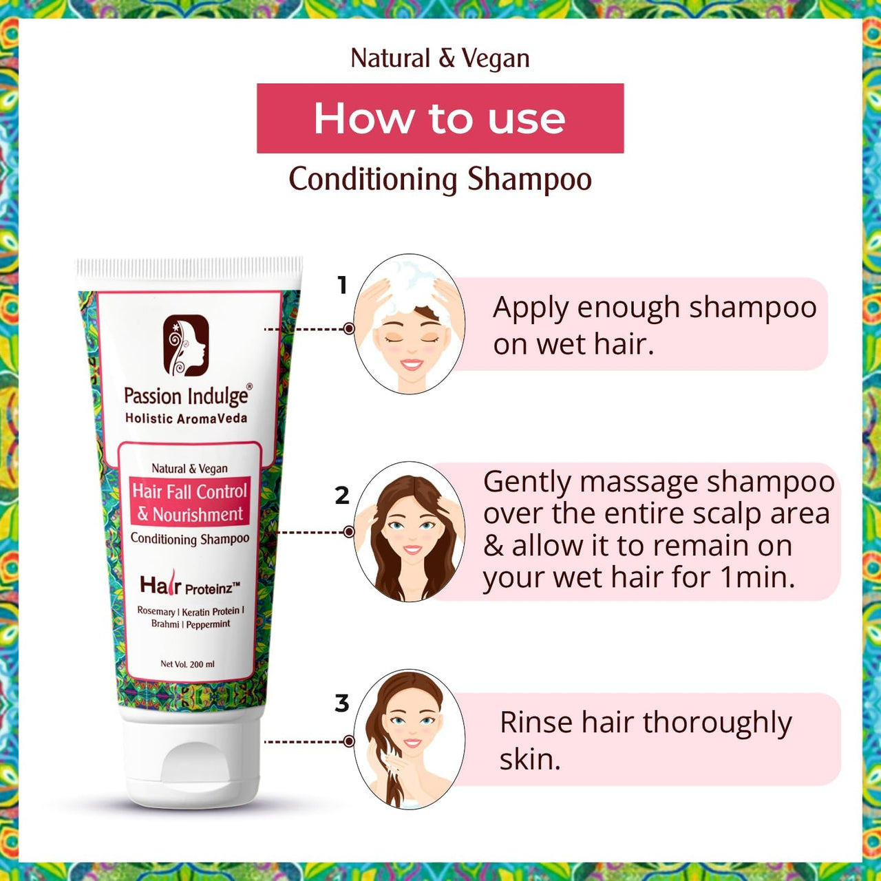 Passion Indulge Hair Proteinz Shampoo & Hair Proteinz Spa - Smooth & Healthy Hair
