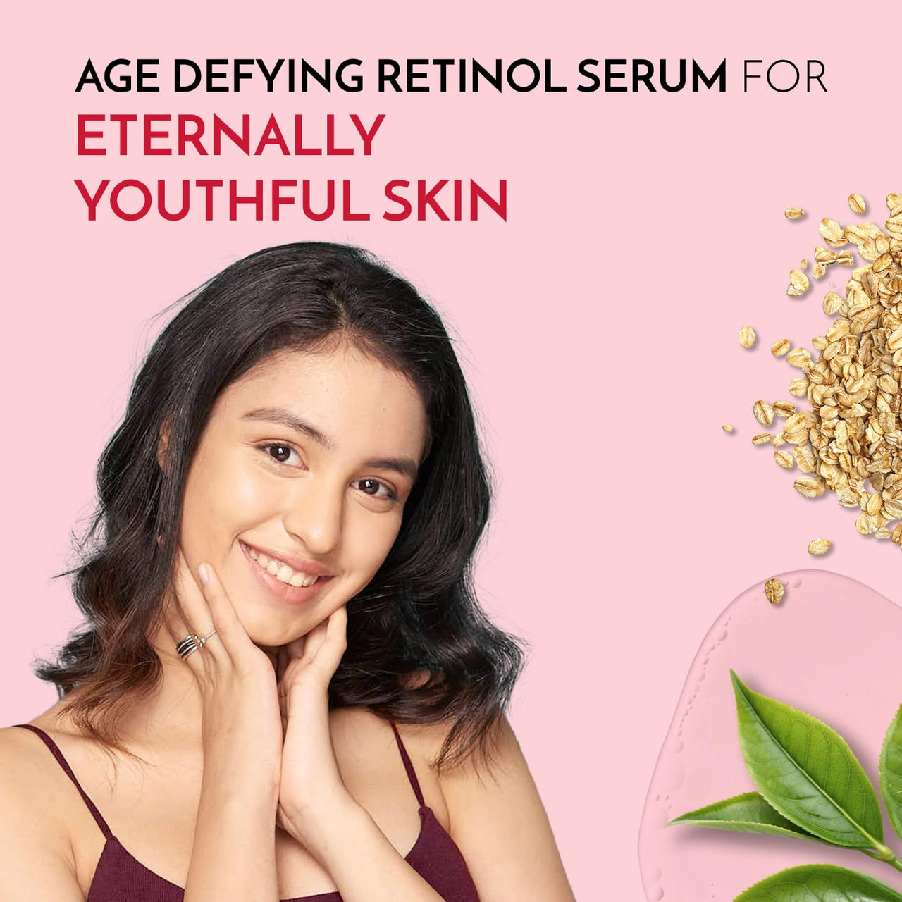 Joy Eternal Youth Retinol Face Serum for Anti Ageing | Skin Firming Serum with Powerful Ingredients to Fight Premature Skin Aging | Suitable For All Skin Types (30ml)
