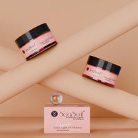 SEASOUL Spf 50 Sunscreen Ultra Light Uv Defense Cream For Broad Spectrum Uva & Uvb Protection, Skin Brightening With Hyaluronic Acid, Glutathione & Vitamin C (100 G)|For Combination Skin Types