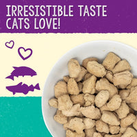 Stella & Chewy's  Freeze-Dried Raw Cat Dinner Morsels – Grain Free, Protein Rich Cat & Kitten Food – Sealicious Salmon & Cod Recipe – 18 oz Bag 18 Ounce (Pack of 1)